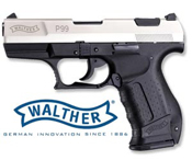 Walther P99 Blank Gun 9MMPA Nickel
