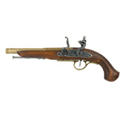 Left-Handed "English" Flintlock Brass Finish