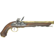 French Dueling Pistol Brass