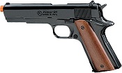 Kimar 1911 Replica Blank Firing Gun 8mm Black-Wood