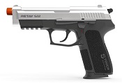 Retay S22 Front Firing Chrome 9MMPA Blank Gun  