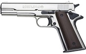 1911 Bruni Blank Gun Replica - Nickel