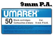 9MM PA Blanks, 50 Pack
