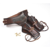 Old West Double Rig Holster With Bullets 