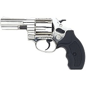 38 Detective 3 Inch Revolver 380/9MM Blank Gun-Nickel