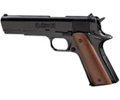 Kimar 1911 Replica Blank Firing Gun 8mm Black-Wood