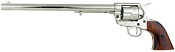 1873 Single Action Peacemaker Buntline Revolver Non-Firing Gun – Nickel