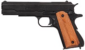 Replica M1911A1 Government Automatic Pistol Non-Firing Gun Black, Light Wood Grips