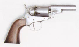 1849 Pocket Revolver Antique Gray Pistol