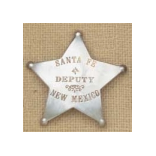 SANTA FE DEPUTY MARSHALL BADGE