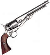 S&W 1869 Schofield Single Action Replica Pistol Nickel.