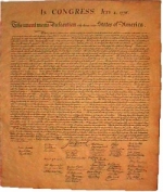 Declaration Of Independence Replica.