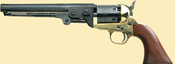 1851 Navy Brass Black Powder Revolver - Engraved