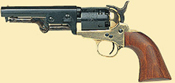 1851 Navy Brass Sheriff Black Powder Revolver