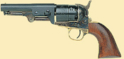 1851 Navy Steel Sheriff Black Powder Revolver