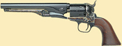 1851 Navy Steel Black Powder Revolver