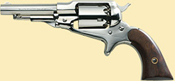 1863 Pocket Remington Nickel Black Powder Revolver
