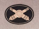 Artillery Embroider Gold Patch 