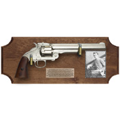 The Gun That Killed Jesse James Deluxe Framed Set - Dark Wood